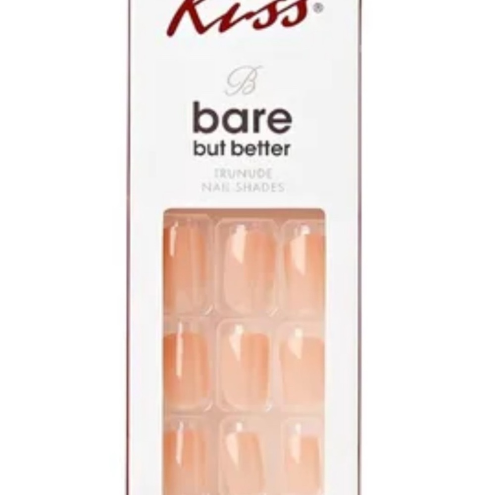 Kiss Bare But Better Nude Nail Shades